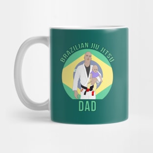 Brazilian Jiu Jitsu Dad Mug